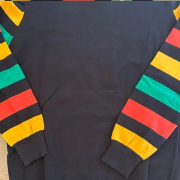 Oxknit Vintage Black Star Sweater NWT - Picture 4 of 6